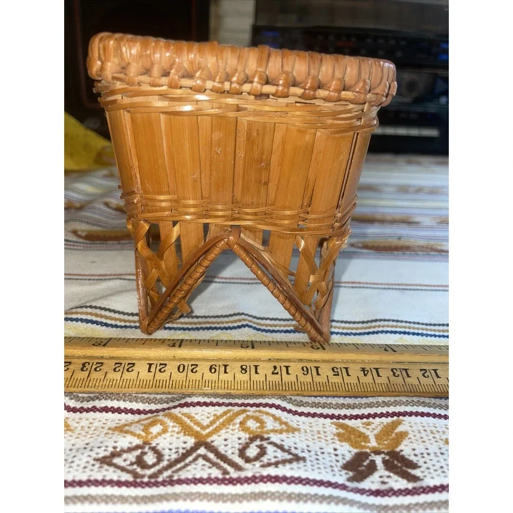 Rattan Basket Planter‎ Organizer
